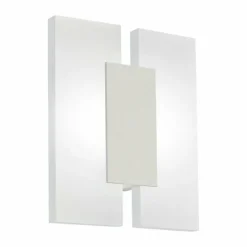Luminaires Eglo Applique murale Eglo METRASS 2 LED Nickel mat, 2 lumières* Éclairage Led