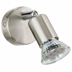 Luminaires Eglo Applique murale Eglo MINI LED Nickel mat, 1 lumière* Éclairage Led