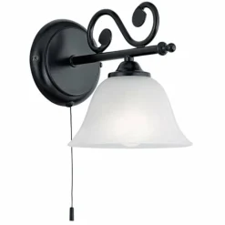 Luminaires Eglo Applique murale Eglo MURCIA Noir