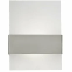 Luminaires Eglo Applique murale Eglo NADELA LED Acier inoxydable