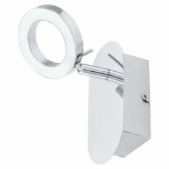 Luminaires Eglo Applique murale Eglo NAUDELLA LED Chrome, 1 lumière* Éclairage Led