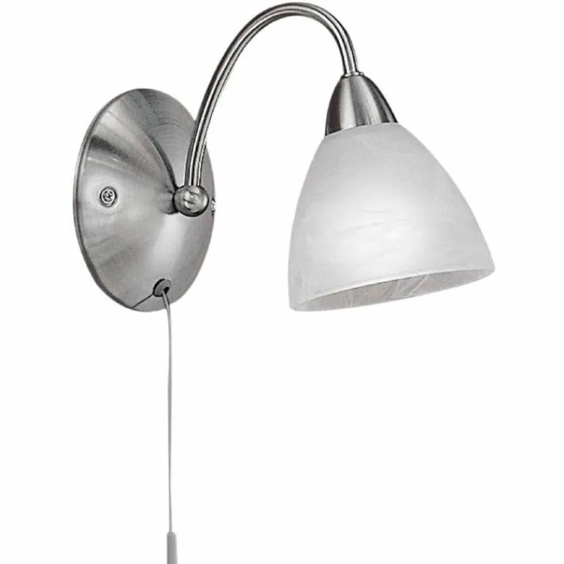 Luminaires Eglo Applique murale Eglo PASTO Nickel mat, 1 lumière