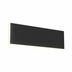 Luminaires Eglo Applique murale Eglo RGBIC LED Noir, 1 lumière, Télécommandes, Changeur de couleurs* Éclairage Led