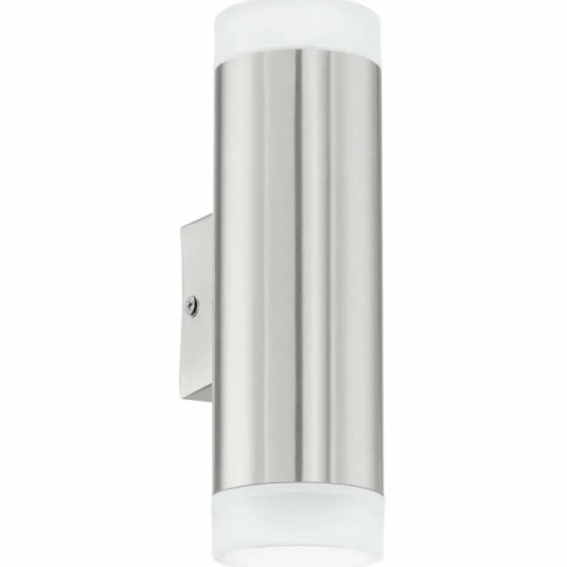 Luminaires Eglo Applique murale Eglo RIGA-LED Acier inoxydable