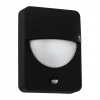 Luminaires Eglo Applique murale Eglo SALVANESCO Noir, 1 lumière, Détecteur de mouvement