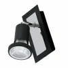 Luminaires Eglo Applique murale Eglo SARRIA LED Chrome, Noir, 1 lumière* Éclairage Led