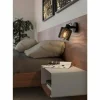 Luminaires Eglo Applique murale Eglo SEGOVIA Noir, 1 lumière* Spots Et Projecteurs