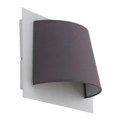 Lampes En Tissu-Luminaires Eglo Applique murale Eglo SERRAVALLE LED Blanc, 1 lumière