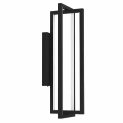 Luminaires Eglo Applique murale Eglo SIBERIA LED Noir, 1 lumière, Télécommandes* Éclairage Led
