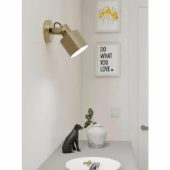 Lampes Dorées-Luminaires Eglo Applique murale Eglo SOUTHERY Or, 1 lumière