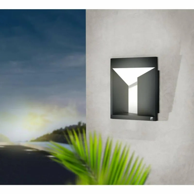 Luminaires Eglo Applique murale Eglo TREVIOLO LED Anthracite, 2 lumières