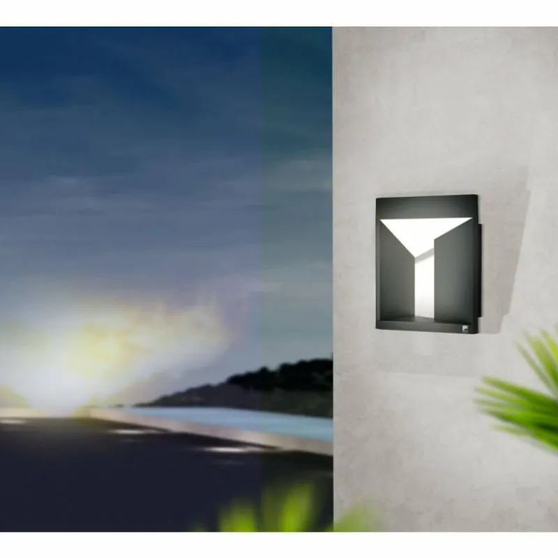 Luminaires Eglo Applique murale Eglo TREVIOLO LED Anthracite, 2 lumières