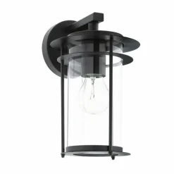 Luminaires Eglo Applique murale Eglo VALDEO Noir, 1 lumière