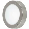Luminaires Eglo Applique murale Eglo VENTO 2 LED Acier inoxydable, 1 lumière