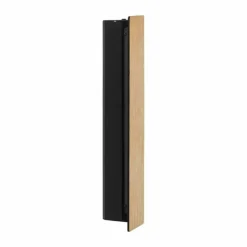 Lampes En Bois-Luminaires Eglo Applique murale Eglo ZUBIALDE LED Brun, Noir, 1 lumière