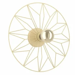 Lampes Dorées-Luminaires Eglo Applique murale Eglo-Leuchten CASTANUELO Or, 1 lumière