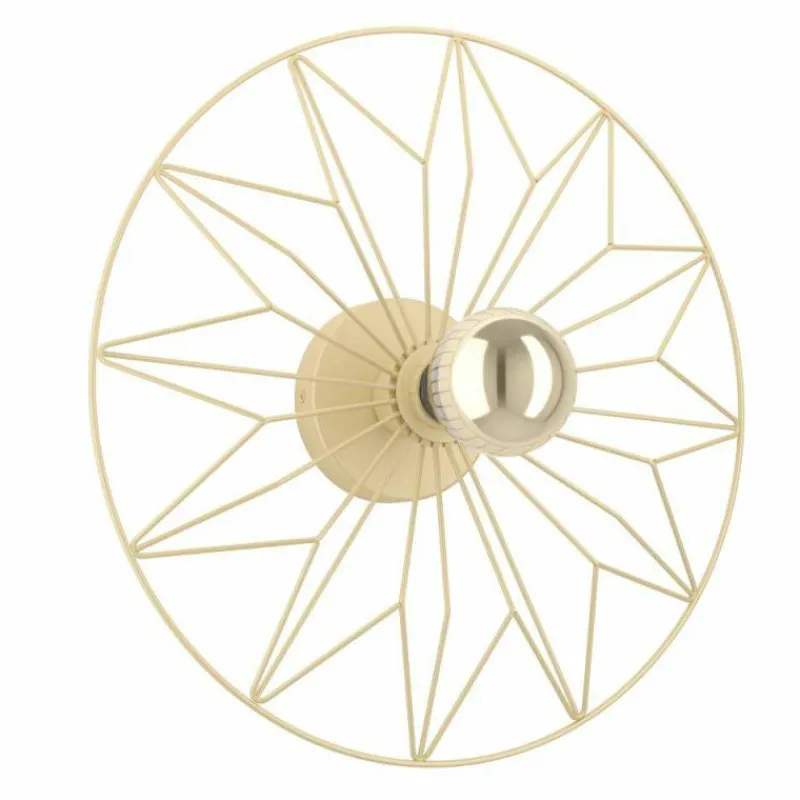 Lampes Dorées-Luminaires Eglo Applique murale Eglo-Leuchten CASTANUELO Or, 1 lumière