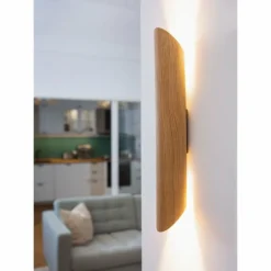 Lampes En Bois-Luminaires Elobra Applique murale Elobra Colombia LED Écru, 2 lumières