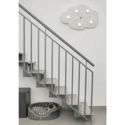 Lampes En Bois-Luminaires Elobra Applique murale Elobra STERNENWOLKE Argenté, 5 lumières