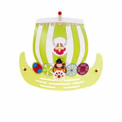 Lampes En Bois-Luminaires Elobra Applique murale Elobra WIKI Vert, 1 lumière