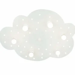 Lampes En Bois-Luminaires Elobra Applique murale Elobra WOLKE Blanc, 6 lumières