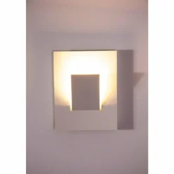 Luminaires Eva Luz Applique murale Eva Luz Alpha LED Blanc, 1 lumière* Éclairage Led