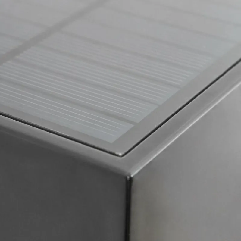 hofstein Applique murale extérieure solaire Lapeer LED Noir, 1 lumière