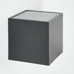 hofstein Applique murale extérieure solaire Lapeer LED Noir, 1 lumière