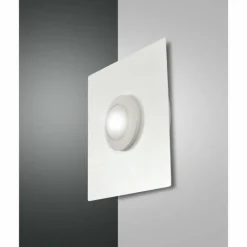 Luminaires Fabas Luce Applique murale Fabas Luce Swan LED Blanc, 1 lumière* Éclairage Led