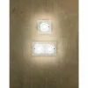 Luminaires Fabas Luce Applique murale Fabas Luce Bali LED Argenté, 2 lumières