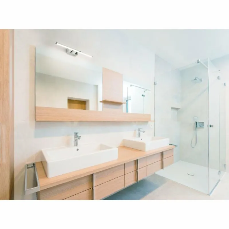 Luminaires Fabas Luce Applique murale Fabas Luce Nala LED Chrome, 1 lumière* Éclairage Led