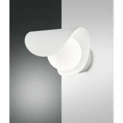 Luminaires Fabas Luce Applique murale Fabas Luce Adria LED Blanc, 1 lumière