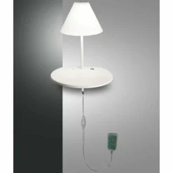 Luminaires Fabas Luce Applique murale Fabas Luce Goodnight LED Blanc, 1 lumière