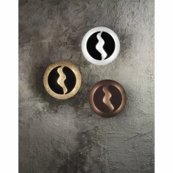 Luminaires Fabas Luce Applique murale Fabas Luce Ceva LED Rouille, 1 lumière* Appliques