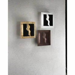 Luminaires Fabas Luce Applique murale Fabas Luce Cles LED Rouille, 1 lumière* Éclairage Led