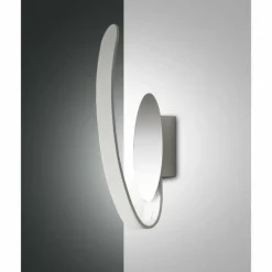 Luminaires Fabas Luce Applique murale Fabas Luce Levanto LED Blanc, 1 lumière* Éclairage Led
