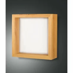 Luminaires Fabas Luce Applique murale Fabas Luce Window LED Brun, 1 lumière* Éclairage Led