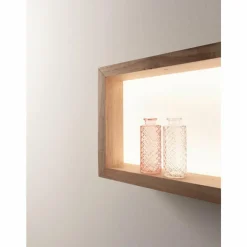 Luminaires Fabas Luce Applique murale Fabas Luce Window LED Brun, 1 lumière* Éclairage Led