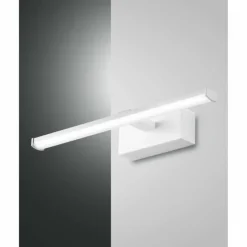 Luminaires Fabas Luce Applique murale Fabas Luce Nala LED Blanc, 1 lumière