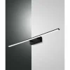 Luminaires Fabas Luce Applique murale Fabas Luce Nala LED Noir, 1 lumière