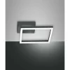 Luminaires Fabas Luce Applique murale Fabas Luce Bard LED Anthracite, 1 lumière