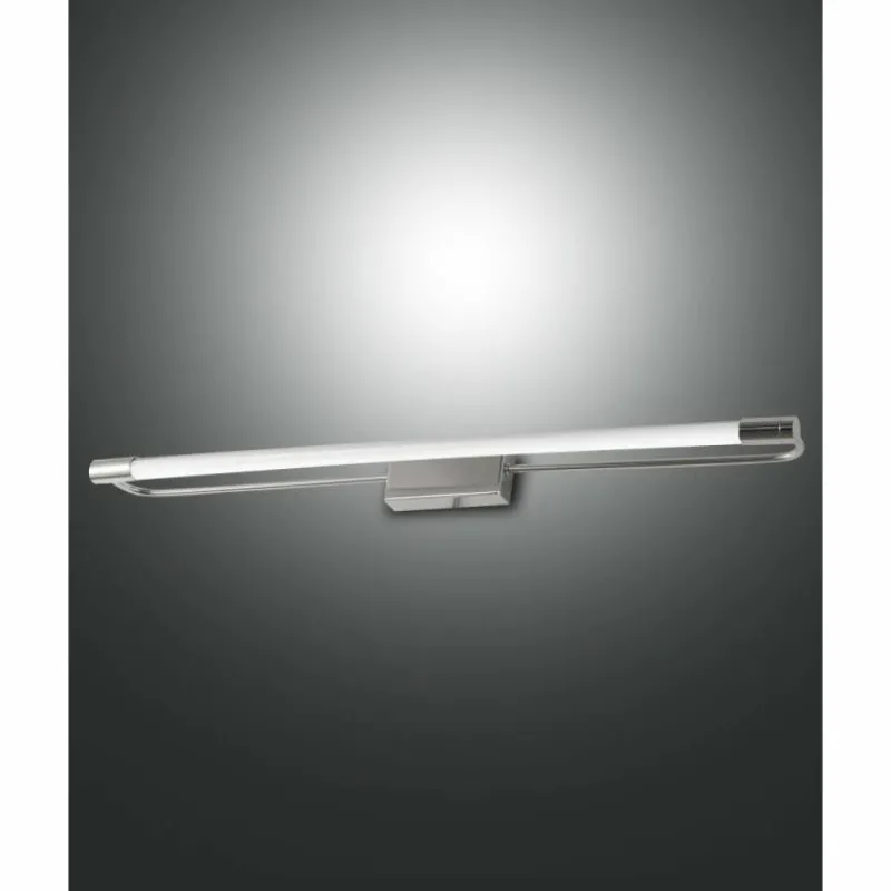 Luminaires Fabas Luce Applique murale Fabas Luce Rapallo LED Chrome, 1 lumière