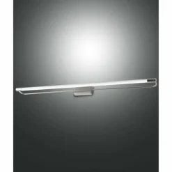 Luminaires Fabas Luce Applique murale Fabas Luce Rapallo LED Chrome, 1 lumière