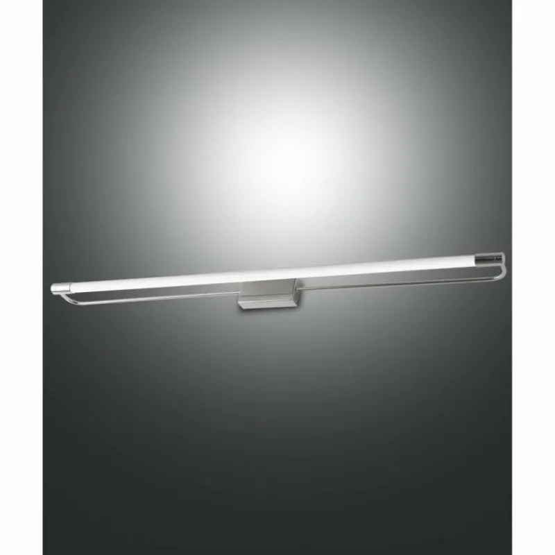 Luminaires Fabas Luce Applique murale Fabas Luce Rapallo LED Chrome, 1 lumière