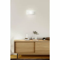 Luminaires Fabas Luce Applique murale Fabas Luce Naxar Blanc, 1 lumière