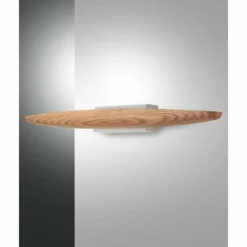 Lampes En Bois-Luminaires Fabas Luce Applique murale Fabas Luce Ribot LED Écru, Blanc, 1 lumière