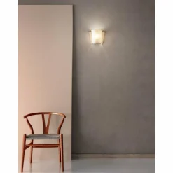 Luminaires Fabas Luce Applique murale Fabas Luce Viki Blanc, 1 lumière
