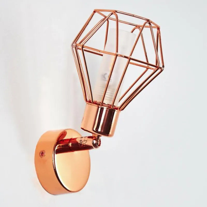 hofstein Applique murale Ferrand LED Cuivre, 1 lumière