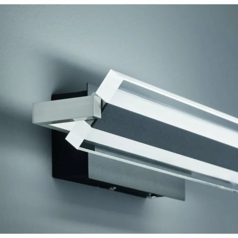 Luminaires Fischer & Honsel Applique murale Fischer & Honsel Paros TW LED Noir, 1 lumière* Éclairage Led