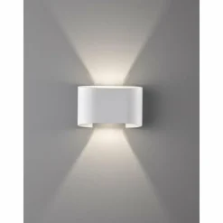 Luminaires Fischer & Honsel Applique murale Fischer & Honsel Wall LED Blanc, 2 lumières* Éclairage Led